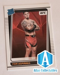 2022 Donruss UFC Tom Aspinall RATED ROOKIE Base #216